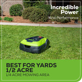 Greenworks optimow 50H High Cut Robotic Lawn Mower - 2530002