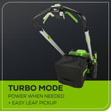 Greenworks 60V 25" Cordless Battery Dual Blade Self-Propelled Lawn Mower w/ Two (2) 4.0Ah Batteries & Dual-Port Charger - 2531502