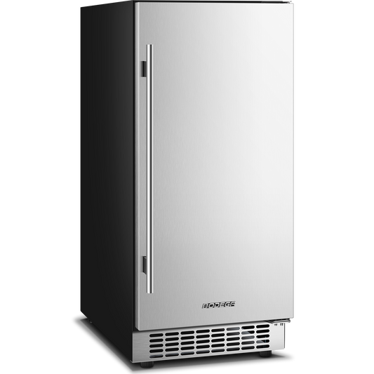 Earth Day Sale-BODEGAcooler 15" Built-in 100 Can Beverage Fridge in Stainless Steel