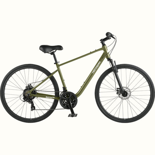Retrospec Barron Plus Comfort Hybrid Bike - 21 Speed - 6059
