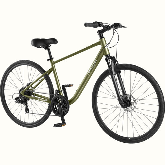 Retrospec Barron Plus Comfort Hybrid Bike - 21 Speed - 6059