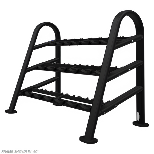 Nautilus Instinct Dumbbell Rack 3 Tier - 9NN-R8002-60AAS