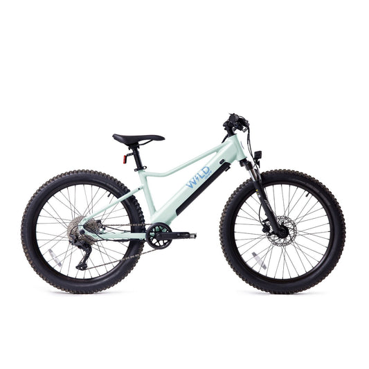 Bluejay WILD - Mint Green Kids Electric Bike - WILDMTG24