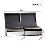 Bosca Pack Block 500 20" + Block 500 20" Built-in Charcoal Grill - 104010041