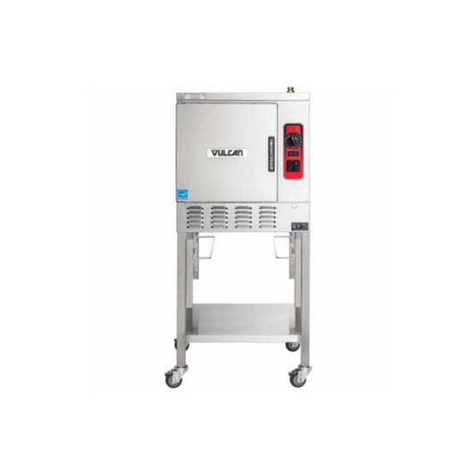 Vulcan C24EA3LWE 3 Pan Electric Countertop Convection Steamer - 208V, 8.5 kW - C24EA3LWE