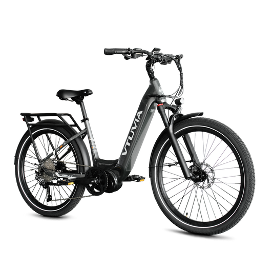 VTUVIA CMB Step Thru Electric Bike - v-cmb-pro-10-silver