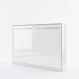 Maxima House European Horizontal Full XL Size Murphy Bed Brescia with mattress - CP-04