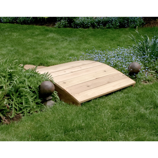 Creekvine Designs 3' Cedar Plank Bridge - WRF1203-2CVD