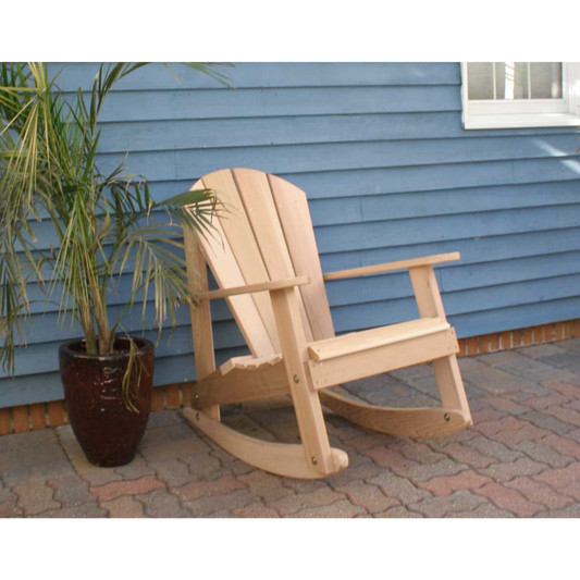 Creekvine Designs Cedar Adirondack Rocking Chair - WF5110CVD