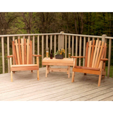Creekvine Designs Cedar American Forest Adirondack Chair Collection - WRF5202CVD