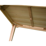 Creekvine Designs Cedar Country Hearts Dining Set - WRFSASDSCVD