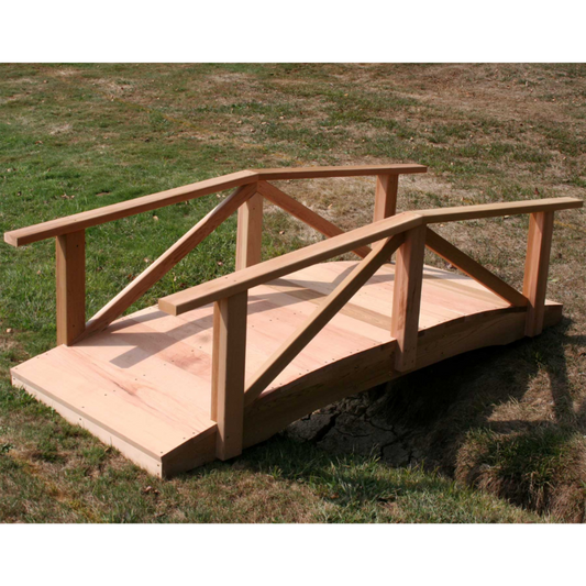 Creekvine Designs Cedar Pearl River Garden Bridge - WF1704CVD