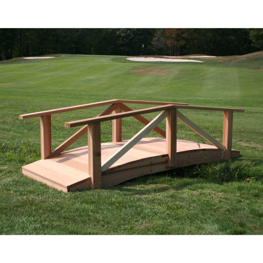 Creekvine Designs Cedar Pearl River Garden Bridge - WF1704CVD