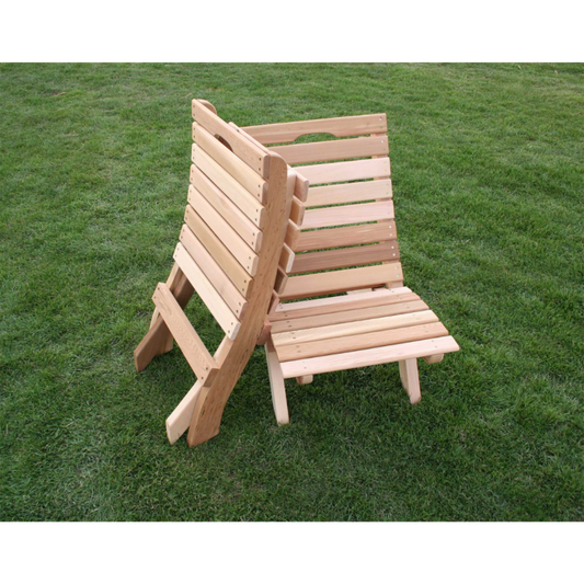 Creekvine Designs Cedar Traveling Style Folding Chair - WRFFTCCVD