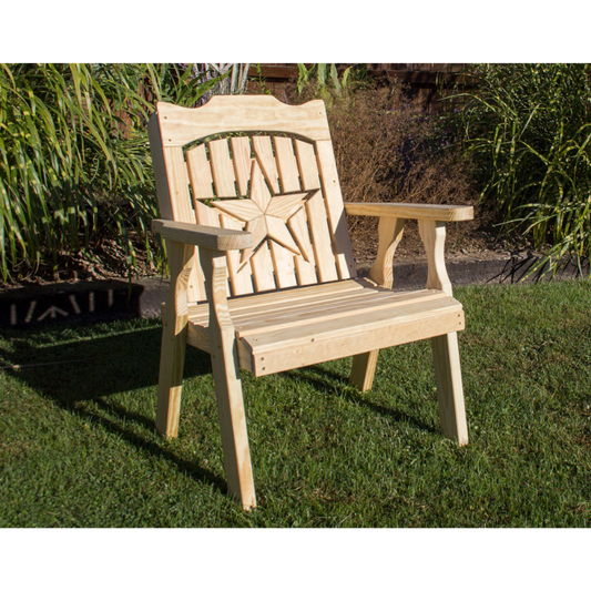 Creekvine Designs Treated Pine Starback Chair - FC24STARCVD