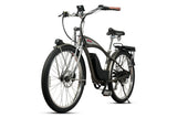 Young Electric E-Classic Cruiser 26" Retro eBike | 500W Motor, Up to 58 miles - 12801005RED