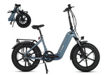 Young Electric E-Flow 750W Folding eBike | 20'' All-terrain Fat Tire With 48V20Ah BAFANG Battery, Up to 90 Miles, 28 MPH - 12803020DB