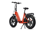 Young Electric E-Flow 750W Folding eBike | 20'' All-terrain Fat Tire With 48V20Ah BAFANG Battery, Up to 90 Miles, 28 MPH - 12803020DB