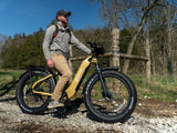 Young Electric E-Scout Pro Step-Through Commuter Ebike | Up to 80 Miles, 28 MPH | 960Wh LG Battery, 26’’ All-terrain eBike - 12803024YL