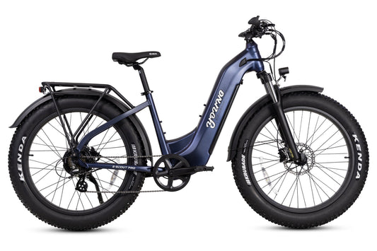 Young Electric E-Scout Pro Step-Through Commuter Ebike | Up to 80 Miles, 28 MPH | 960Wh LG Battery, 26’’ All-terrain eBike - 12803024YL