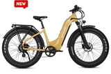 Young Electric E-Scout Pro Step-Through Commuter Ebike | Up to 80 Miles, 28 MPH | 960Wh LG Battery, 26’’ All-terrain eBike - 12803024YL