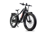 Young Electric E-Scout 750W Off-Road Ebike | 26’’ Fat Tire All-terrain Electric Bike | Up to 60 Miles, 28 MPH - 12803010BLK