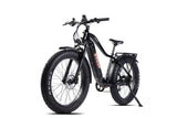 Young Electric E-Scout 750W Off-Road Ebike | 26’’ Fat Tire All-terrain Electric Bike | Up to 60 Miles, 28 MPH - 12803010BLK