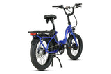 Young Electric E-Urban Pro 500W Lightweight Folding eBike | 20'' Fat Tire With 720Wh LG Battery | Torque Sensor, Internal Gear Hub - 22802010BLU