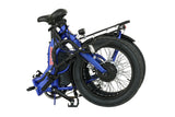 Young Electric E-Urban Pro 500W Lightweight Folding eBike | 20'' Fat Tire With 720Wh LG Battery | Torque Sensor, Internal Gear Hub - 22802010BLU