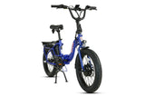 Young Electric E-Urban 500W Lightweight Folding eBike | 20'' All-terrain Fat Tire With 480Wh LG Battery | Internal Gear Hub - 22802009BLK