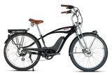 Young Electric E-Classic Cruiser 26" Retro eBike | 500W Motor, Up to 58 miles - 12801005RED