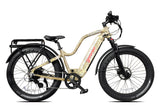 Young Electric E-Explorer 1000W Long Range Electric Hunting Bike | Optional Dual Battery | Up To 28 MPH | 26'' Fat Tire - 12803003SFBLK