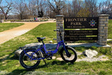 Young Electric E-Urban 500W Lightweight Folding eBike | 20'' All-terrain Fat Tire With 480Wh LG Battery | Internal Gear Hub - 22802009BLK