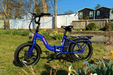 Young Electric E-Urban 500W Lightweight Folding eBike | 20'' All-terrain Fat Tire With 480Wh LG Battery | Internal Gear Hub - 22802009BLK