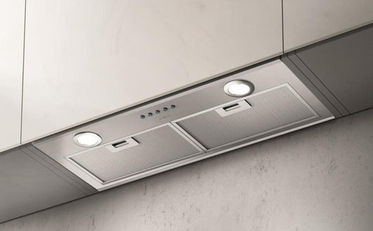 Elica - ASTI - Comfort - 22 1/4" W x 10 3/4" D x 9 1/2" H, Stainless - Insert Hoods- EAS422SS