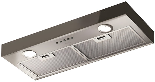Elica - ASTI 30" - Comfort - 30" W x 10 3/4" D x 9 1/2" H, Stainless - Insert Hoods -EAS430SS