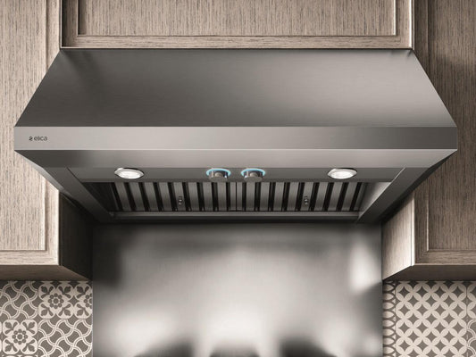 Elica - CALABRIA - Elica Pro - 36" W x 25" D x 18" H, 1200 CFM, Stainless  - Wall Mount Hoods - ECL136S4