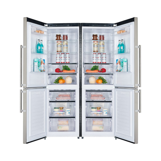 Forno 48 Inch Bottom Mount 22.2 cu. ft. Refrigerator in Stainless Steel, FFFFD1948-48S