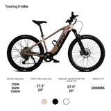 Frey Savannah Hybrid - Touring E-bike - FRY-Savannah-hybrid-touring-blk-250-m-27