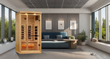 iDeal Dynamic Saunas 2025 Reserve Edition GDI-8010-03 Full Spectrum with Himalayan Salt Bar - GDI-8010-03