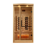 iDeal Dynamic Saunas 2025 Reserve Edition GDI-8010-03 Full Spectrum with Himalayan Salt Bar - GDI-8010-03