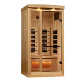 iDeal Dynamic Saunas 2025 Reserve Edition GDI-8010-03 Full Spectrum with Himalayan Salt Bar - GDI-8010-03