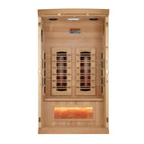 iDeal Dynamic Saunas 2025 Reserve Edition GDI-8010-03 Full Spectrum with Himalayan Salt Bar - GDI-8010-03