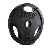 Troy GO-U Urethane Encased Olympic Grip Plate (Pairs) - GO-U_255lb_Set