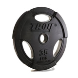 Troy GO-U Urethane Encased Olympic Grip Plate (Pairs) - GO-U_255lb_Set