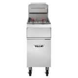 Vulcan 1GR35M 35-40 Lb. Liquid Propane Floor Fryer - 90,000 BTU - 1GR35M LP