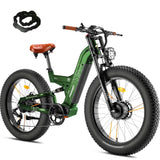 FREESKY Warrior M-530 1000 w Mountain Ebike 4 Fat Tire Electric Fat Tire Mountain eBike - FREES|MOUNT|BLACK|0107