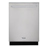 Thor Kitchen Appliance Package - 48 in. Propane Gas Range, Range Hood, Dishwasher, Refrigerator, Microwave Drawer, AP-LRG4807ULP-7