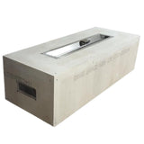 HPC Fire Ready-To-Finish Rectangle Fire Pit Kit - U60X24/30X12MLFPKCEK-NG Price