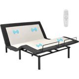 Costway Twin or Queen Size Bed Frame Electric Adjustable With Massage Modes New - HW67765
